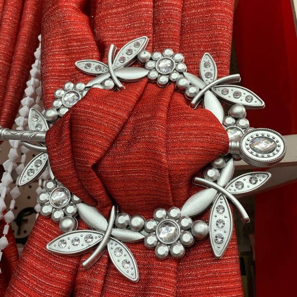 New One Pair Curtain Tie Back No Drilling Required